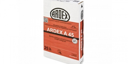 ARDEX - Rychlá opravná hmota A 45 na cementové bázi 