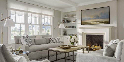 beach style living room