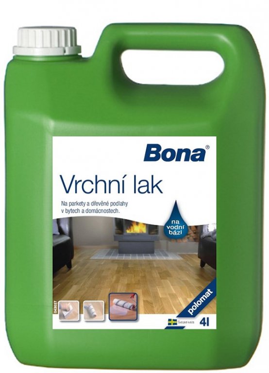 Laky na podlahy Bona Vrchní lak