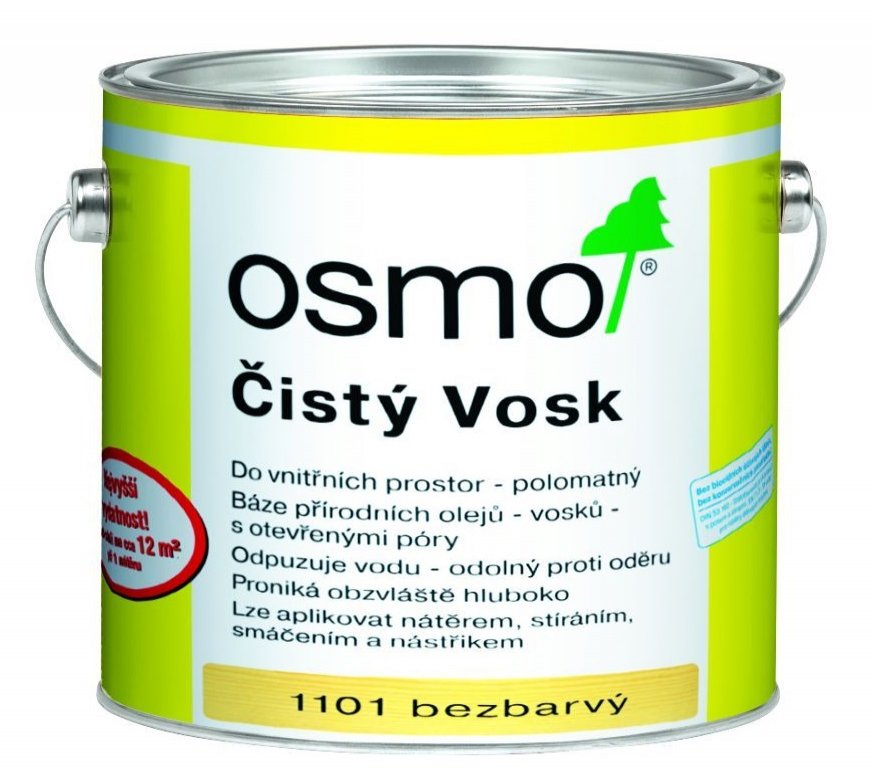 Čistý vosk pro exotické dřeviny Osmo