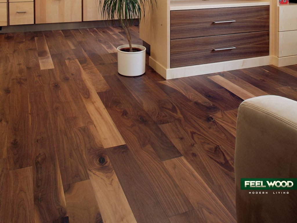 Dřevěné podlahy FEEL WOOD Ořech