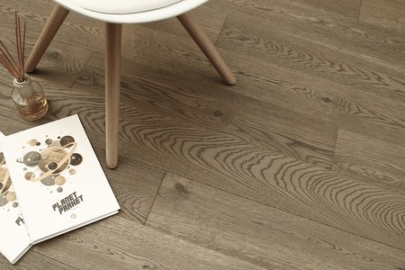 Vícevrstvé dřevěné podlahy Planet Parket Grigio