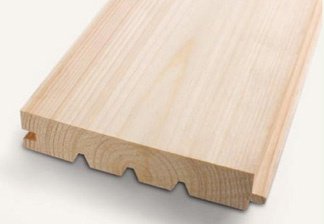 Podlahové palubky SECA - Smrková podlahová prkna 19 x 121 mm SECA profil O C