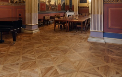 Dřevěné podlahy Dřevovýroba Podzimek - Vila Lanna Praha