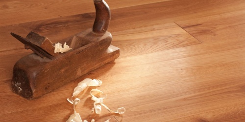 Dřevěné podlahy Feel Wood Dub evropský detail s hoblíkem