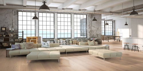 Dřevěné podlahy Scheucher MULTIflor 2400 Oak knotty Bianca