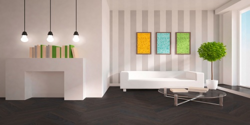 Dřevěné podlahy Scheucher MULTIflor 740 45˚ Oak smoked Natur Perla