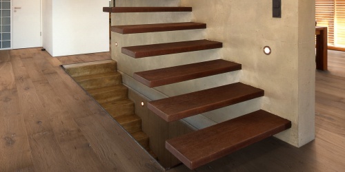 Dřevěné podlahy Solidfloor Earth and Fire Upano - Oak extra rustic, Smoked, Deep brushed, Transparant oiled