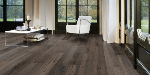 Dřevěné podlahy Solidfloor Earth and Fire Yampa - Oak extra rustic, Deep brushed, Coloured (reactive stain), Natural oiled