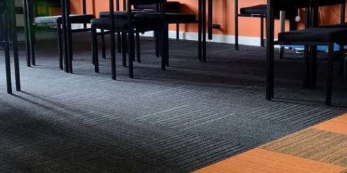 Kobercové čtverce Burmatex Code + Lateral - učebna