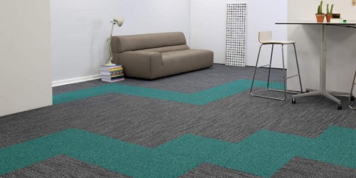 Kobercové čtverce Burmatex Infinity a Infinity Stitch - návrhy interiéru