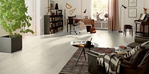 Laminátové podlahy Egger Classic 32 H1053 DUB CORTINA BÍLÝ