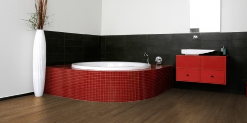 Laminátové podlahy Kronotex Dynamic Plus koupelna