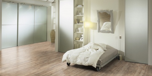 Laminátové podlahy Kronotex Dynamic Plus ložnice