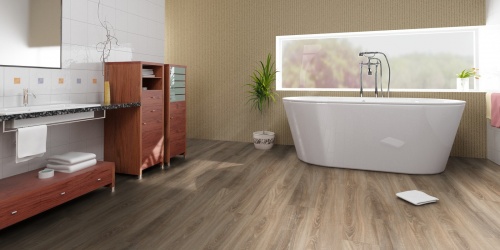 Laminátové podlahy Kronotex Glamour 4186 V4 koupelna