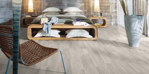 Laminátové podlahy Pergo Classic Plank ložnice