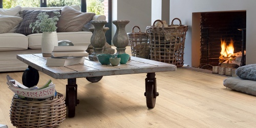 Laminátové podlahy Quick Step Impressive Ultra DUB PÍSKOVANÝ PŘÍRODNÍ IMU 1853