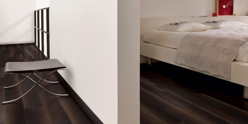 Laminátové podlahy Quick Step Perspective Wide DUB KOUŘOVÝ TMAVÝ PRKNO UFW 1540