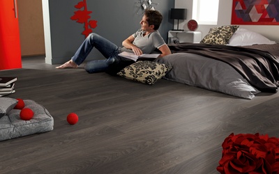 Laminátové podlahy Tarkett Woodstock 832 GREY MOCHA