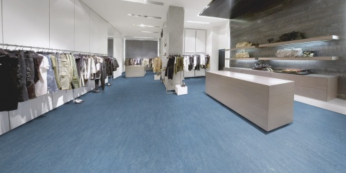 Přírodní linoleum Forbo Marmoleum Ohmex Fresco blue