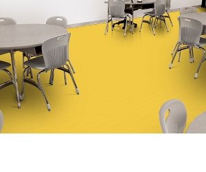 Přírodní linoleum Armstrong Colorette Lemon LS 301