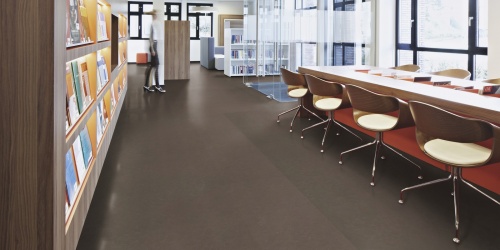 Přírodní linoleum Forbo Marmoleum Concrete Delta lace