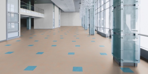 Přírodní linoleum Forbo Marmoleum Modular Colour Laguna