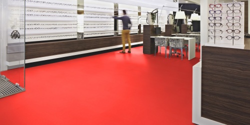 Přírodní linoleum Forbo Marmoleum Piano Stawberry fields