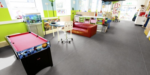 Přírodní linoleum Forbo Marmoleum Real Slate Grey