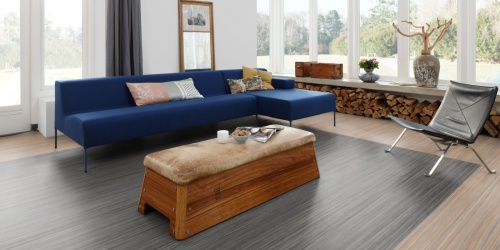 Přírodní linoleum Forbo Marmoleum Striato Original black sheep