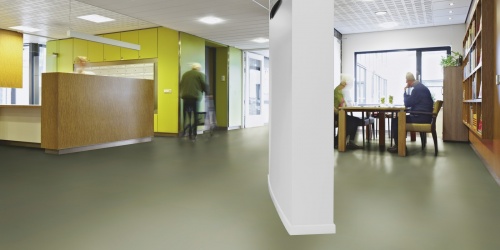 Přírodní linoleum Forbo Marmoleum Walton Cirrus Rosemary green