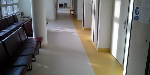 PVC podlahy Gerflor Mipolam Accord nemocnice