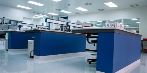 PVC podlahy Gerflor Mipolam Esprit laboratoř