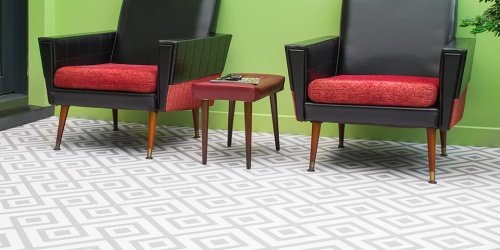 PVC podlahy IVC Group Leoline Smart Bubblegum & Liquorice Sagres 592