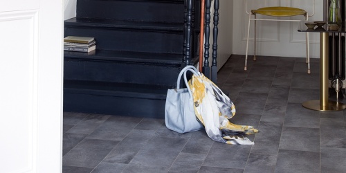 PVC podlahy IVC Group Leoline Solid Tile Styles Minos 596