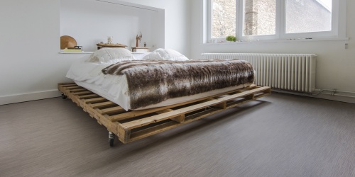 PVC podlahy IVC Group Leoline Solid Cappuccino Marbella 508