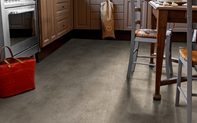 Tarkett Essentials 240 Vintage Concrete Grey kuchyně