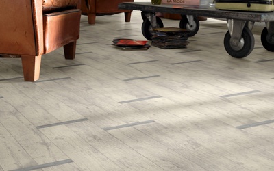 Tarkett Exclusive 260 Vintage Metal Oak White