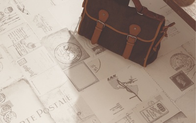 Tarkett Exclusive 260 Vintage Postcard Grege detail