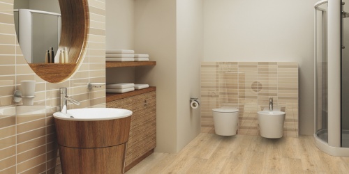 Lepené vinylové dílce wineo DESIGNline 600 Wood XL Victoria Oak Native