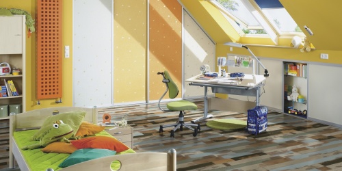 Lepené vinylové dílce wineo DESIGNline 600 Wood Venero Patchwork