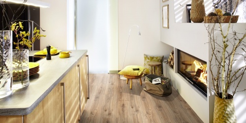 Lepené vinylové dílce wineo PURLINE WOOD Sonoma Oak 
