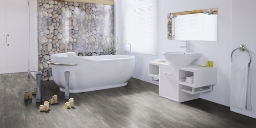 Vinylové plovoucí podlahy wineo DESIGNline Ambra Multilayer Stone Berlin Day