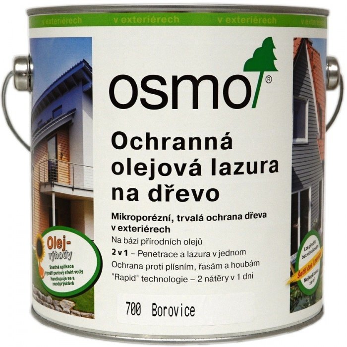 Ochranná olejová lazura Osmo