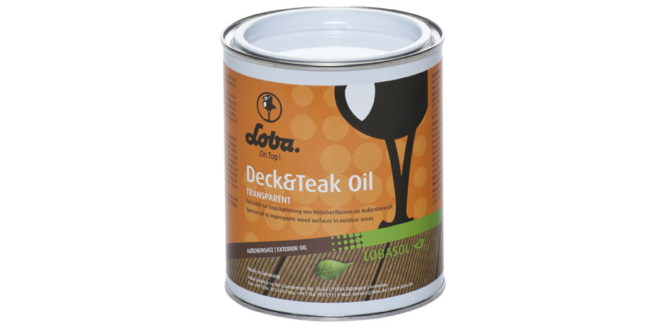 Oleje na dřevo Loba LOBASOL® DECK and TEAK OIL