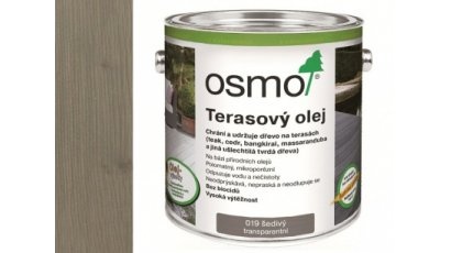 OSMO - Speciální olej na dřevo - terasový olej šedý