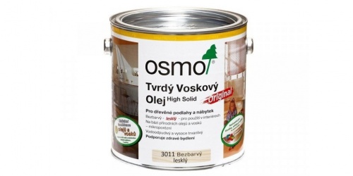 OSMO - Tvrdý voskový olej 3011 bezbarvý lesklý