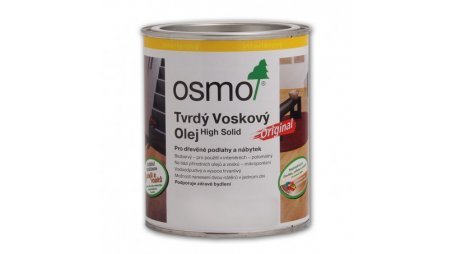OSMO - Tvrdý voskový olej bezbarvý polomat