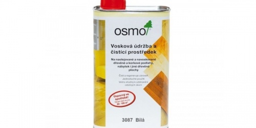 OSMO - vosková údržba a čistící prostředek - bílá