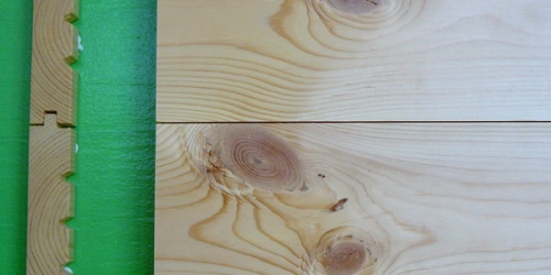 Podlahové palubky SECA - Podlahová prkna z severské borovice 24 x 146 mm profil 